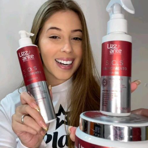 O KIT N°1 EM CRESCIMENTO CAPILAR E NO TRATAMENTO CONTRA QUEDA Use e comprove os resultados!_